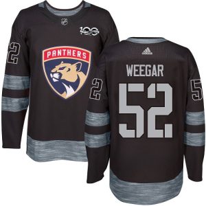 Kinder Florida Panthers Eishockey Trikot MacKenzie Weegar #52 Authentic Schwarz 1917-2017 100th Anniversary